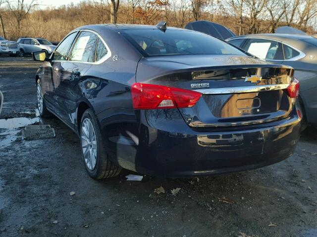 2G11Z5SA9J9107173 - 2018 CHEVROLET IMPALA LS BLUE photo 3