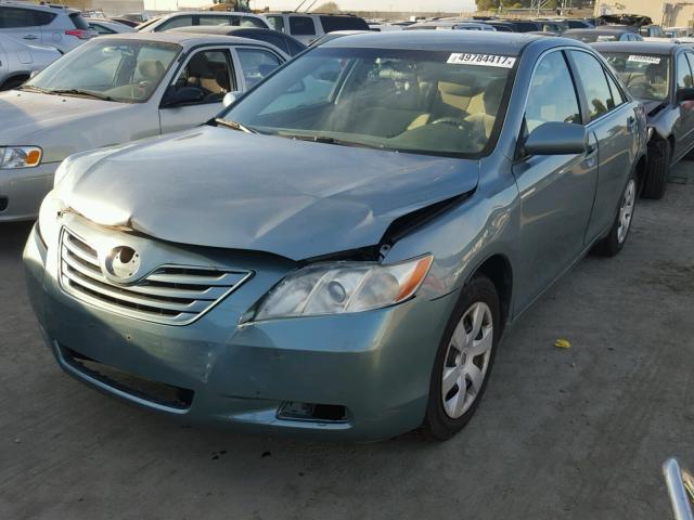 4T1BE46K37U698144 - 2007 TOYOTA CAMRY NEW BLUE photo 2