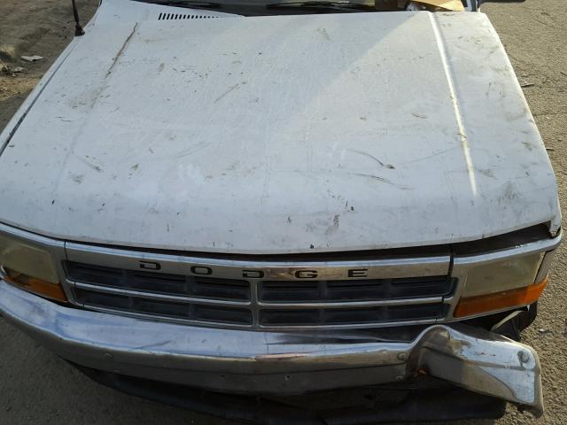 1B7GL23Y8RW136258 - 1994 DODGE DAKOTA WHITE photo 7