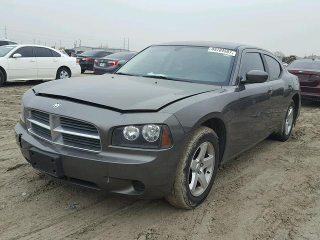 2B3CA4CV1AH171024 - 2010 DODGE CHARGER GRAY photo 2