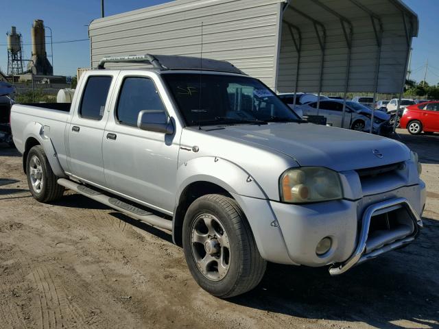 1N6MD29X22C332277 - 2002 NISSAN FRONTIER C SILVER photo 1