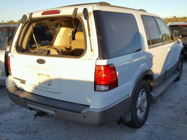 1FMFU17L84LA58099 - 2004 FORD EXPEDITION WHITE photo 4