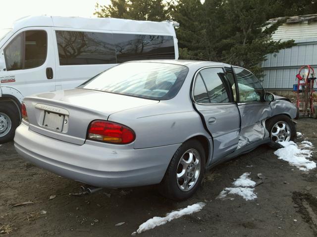 1G3WS52K6WF404135 - 1998 OLDSMOBILE INTRIGUE G SILVER photo 4