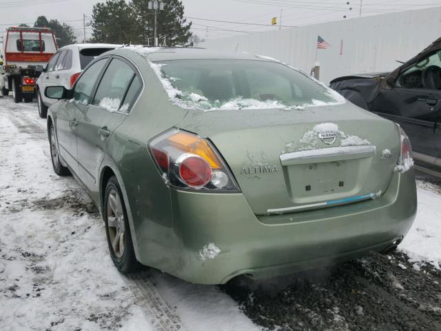 1N4AL21E97N495142 - 2007 NISSAN ALTIMA 2.5 GREEN photo 3