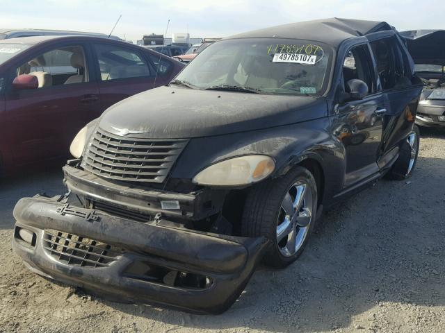 3C4FY78G73T526985 - 2003 CHRYSLER PT CRUISER BLACK photo 2