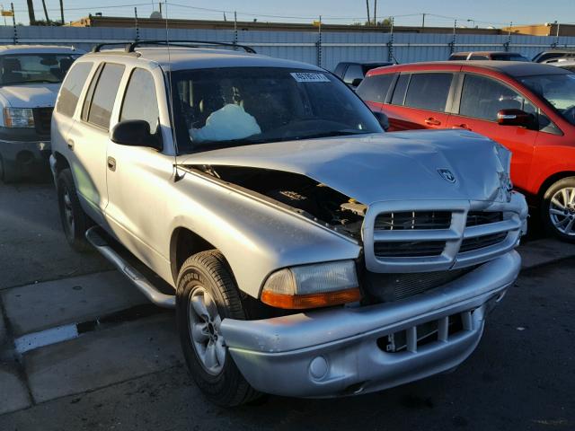 1D4HR38N13F534882 - 2003 DODGE DURANGO SP GRAY photo 1