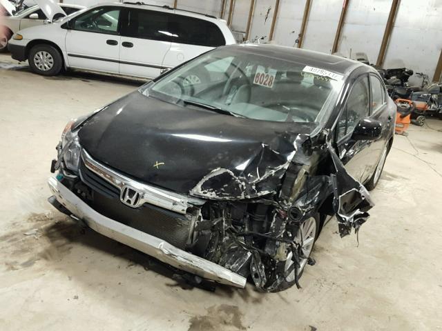 2HGFB2F83CH503245 - 2012 HONDA CIVIC EX BLACK photo 2