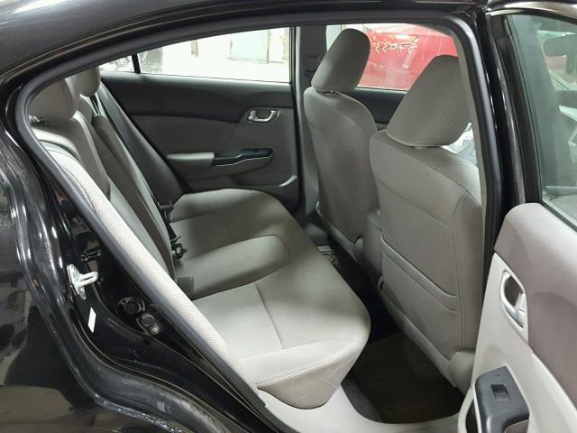 2HGFB2F83CH503245 - 2012 HONDA CIVIC EX შავი ფოტო 6