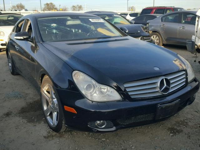 WDDDJ72X57A097496 - 2007 MERCEDES-BENZ CLS 550 BLACK photo 1