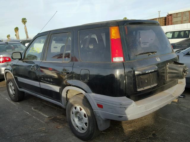 JHLRD28431S009945 - 2001 HONDA CR-V LX BLACK photo 3