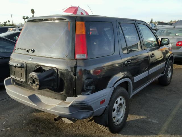 JHLRD28431S009945 - 2001 HONDA CR-V LX BLACK photo 4