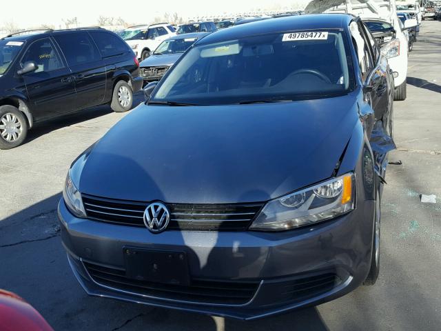 3VWD07AJXEM231846 - 2014 VOLKSWAGEN JETTA SE GRAY photo 10