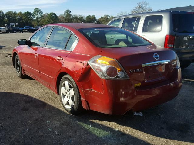 1N4AL21EX7C235750 - 2007 NISSAN ALTIMA 2.5 RED photo 3