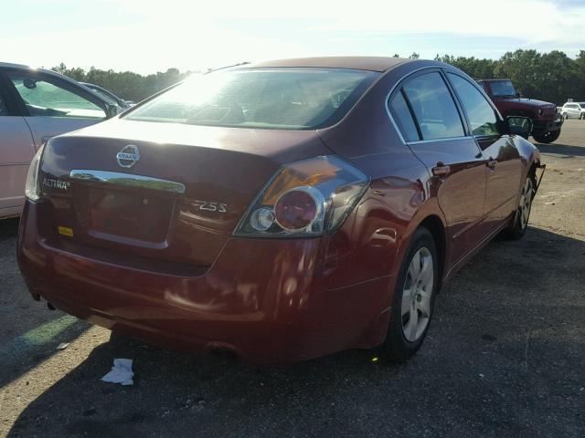 1N4AL21EX7C235750 - 2007 NISSAN ALTIMA 2.5 RED photo 4