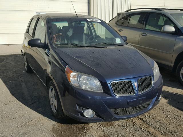 3G2TB6DE7AL118510 - 2010 PONTIAC G3 WAVE BLUE photo 1