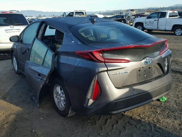 JTDKARFP8H3052856 - 2017 TOYOTA PRIUS PRIM GRAY photo 3