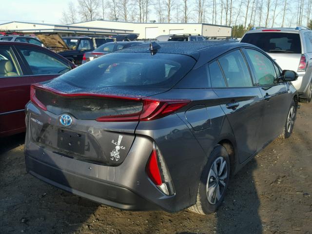 JTDKARFP8H3052856 - 2017 TOYOTA PRIUS PRIM 灰色 照片 4