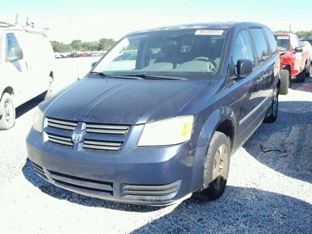 2D8HN44H18R122106 - 2008 DODGE GRAND CARA BLUE photo 2