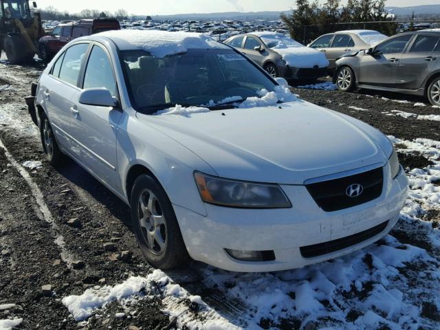 5NPEU46F46H141288 - 2006 HYUNDAI SONATA GLS WHITE photo 1