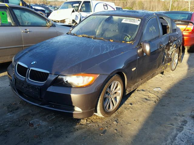 WBAVB13536PT07253 - 2006 BMW 325 I GRAY photo 2