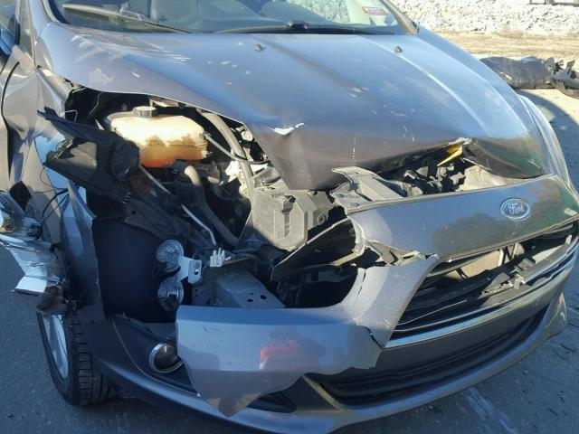 3FADP4EJ9EM122856 - 2014 FORD FIESTA SE GRAY photo 9