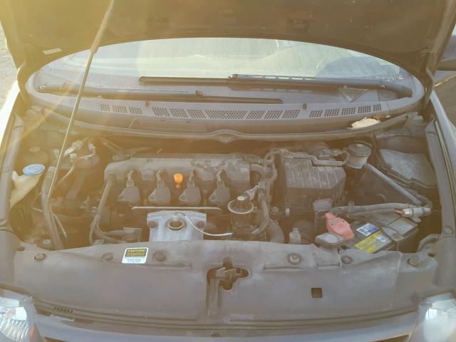 2HGFG12837H541212 - 2007 HONDA CIVIC EX 黑色 照片 7