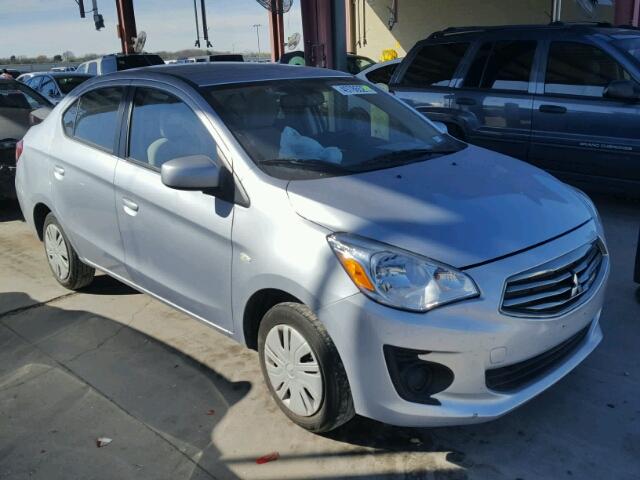 ML32F3FJ0HHF16192 - 2017 MITSUBISHI MIRAGE G4 SILVER photo 1