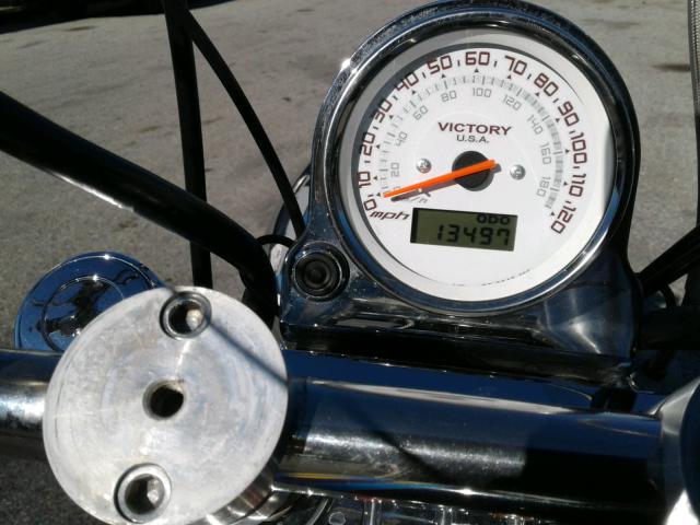 5VPXB26D573008295 - 2007 VICTORY MOTORCYCLES VEGAS JACK Sarı foto 8