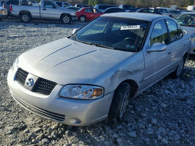 3N1CB51D65L537975 - 2005 NISSAN SENTRA 1.8 SILVER photo 2