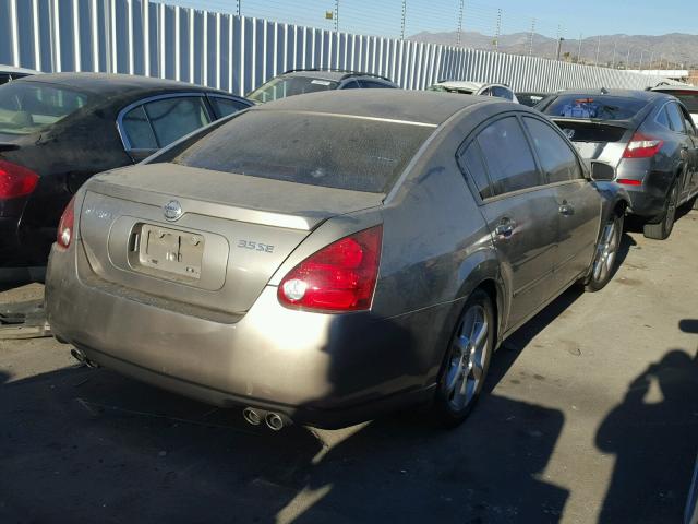 1N4BA41E64C859644 - 2004 NISSAN MAXIMA SE GOLD photo 4