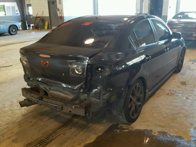 JM1BK324671647656 - 2007 MAZDA 3 S BLACK photo 4