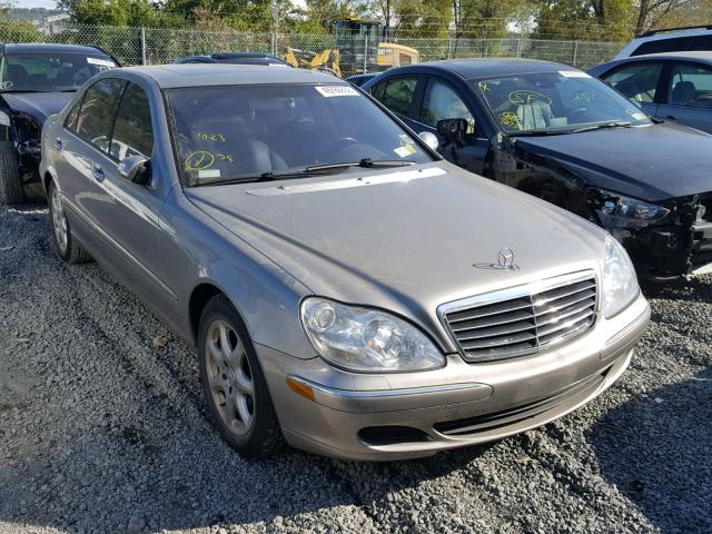 WDBNG83J33A361093 - 2003 MERCEDES-BENZ S 430 4MAT GRAY photo 1