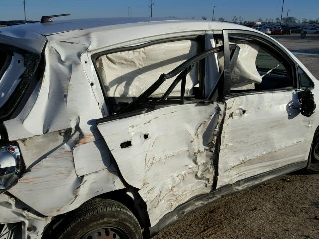 3N1BC13EX8L456554 - 2008 NISSAN VERSA S WHITE photo 9