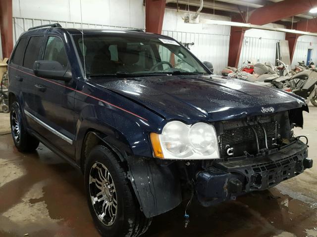 1J4HR48N85C732201 - 2005 JEEP GRAND CHER BLUE photo 1