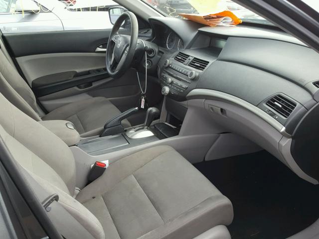 1HGCP2F33CA049330 - 2012 HONDA ACCORD LX CHARCOAL photo 5