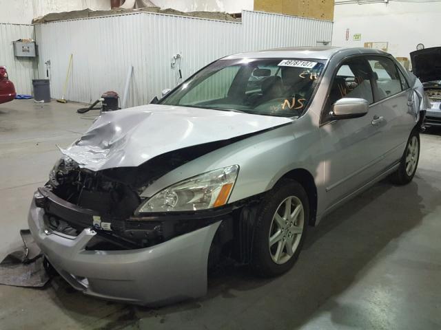 1HGCM66525A050764 - 2005 HONDA ACCORD EX SILVER photo 2