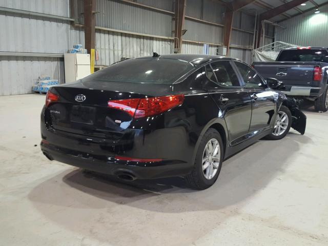 5XXGM4A75DG248657 - 2013 KIA OPTIMA LX BLUE photo 4