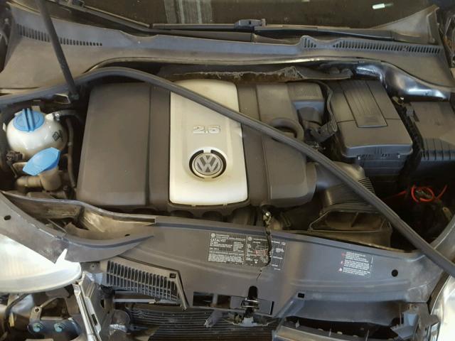 3VWSF71K55M638018 - 2005 VOLKSWAGEN NEW JETTA GRAY photo 7