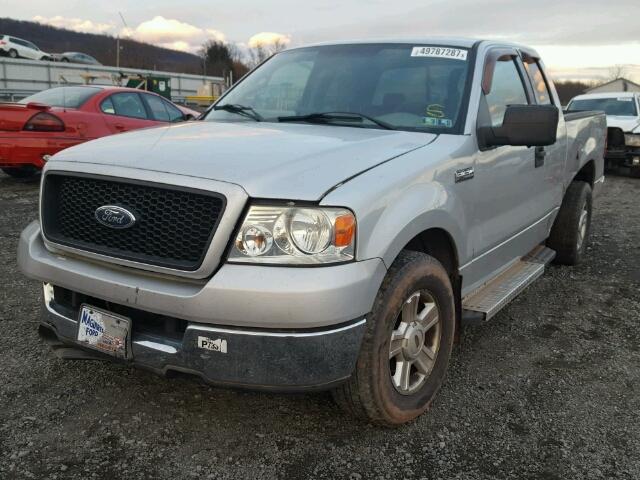 1FTRX12W34FA02550 - 2004 FORD F150 Արծաթագույն լուսանկար 2