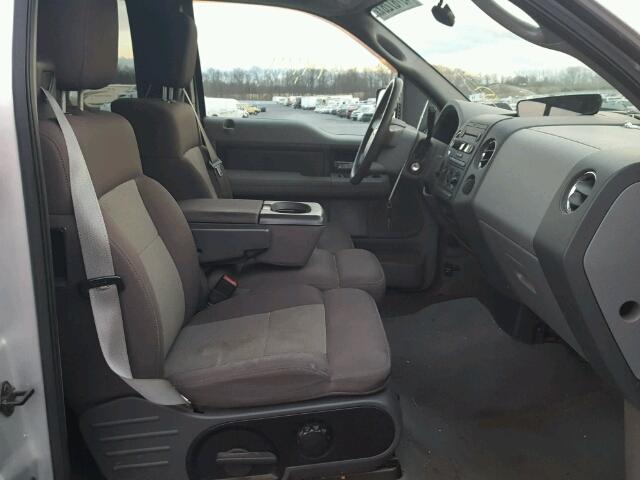 1FTRX12W34FA02550 - 2004 FORD F150 Արծաթագույն լուսանկար 5