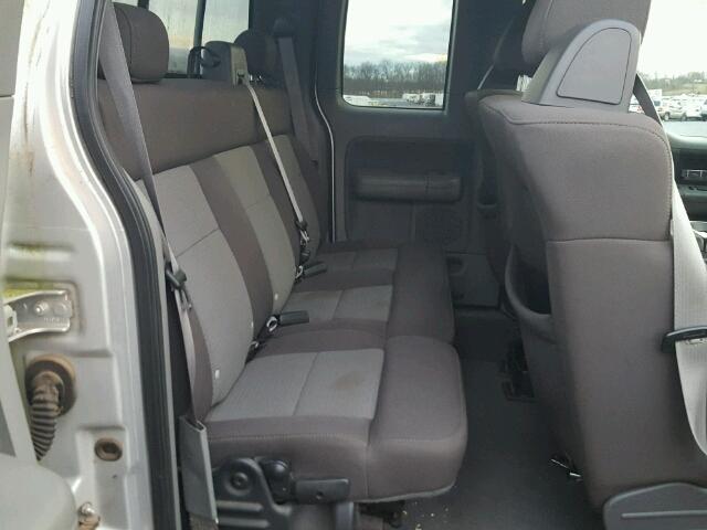 1FTRX12W34FA02550 - 2004 FORD F150 Արծաթագույն լուսանկար 6