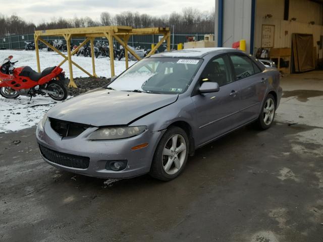 1YVHP80C865M40559 - 2006 MAZDA 6 I Szary zdjęcie 2