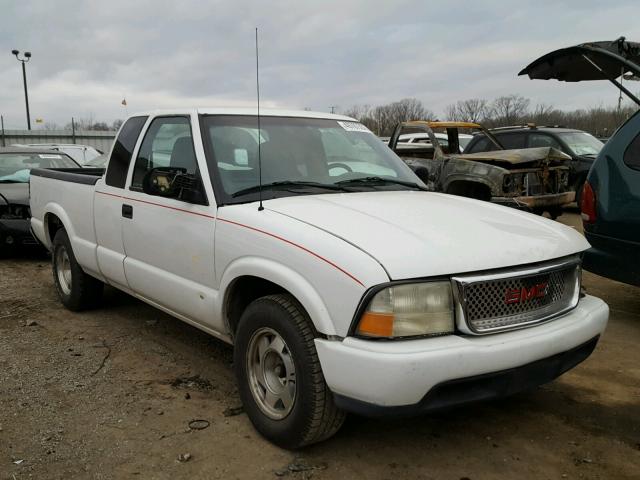 1GTCS19W028102567 - 2002 GMC SONOMA WHITE photo 1