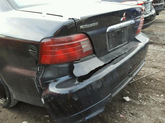 4A3AA46HX1E225016 - 2001 MITSUBISHI GALANT ES BLUE photo 9