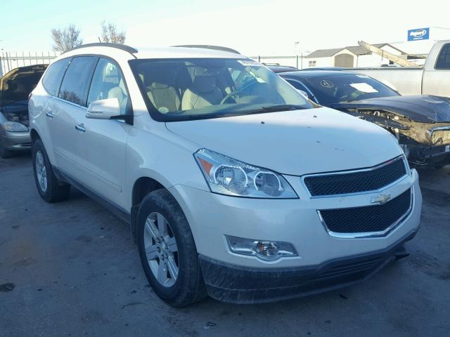 1GNKRJED5CJ159604 - 2012 CHEVROLET TRAVERSE L WHITE photo 1