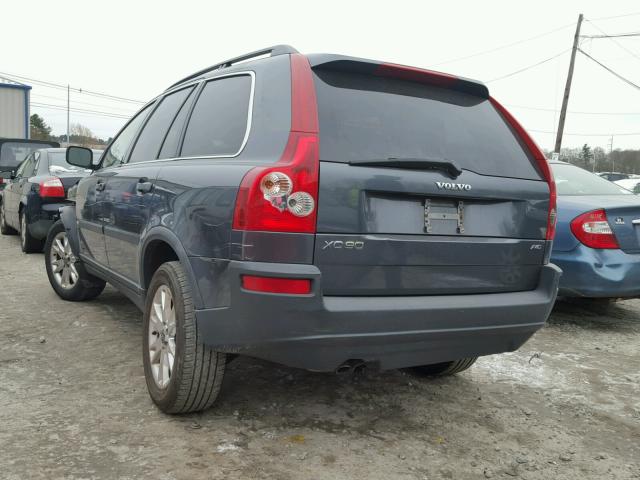 YV1CZ592351138521 - 2005 VOLVO XC90 GRAY photo 3