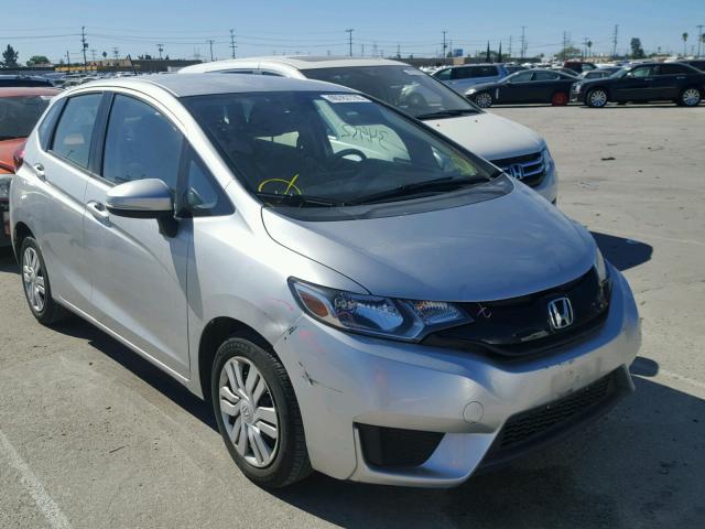 JHMGK5H54GX012075 - 2016 HONDA FIT LX SILVER photo 1