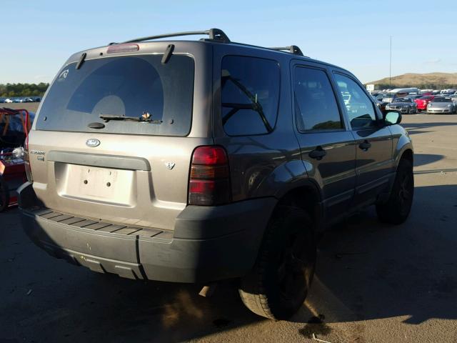 1FMYU93196KD25951 - 2006 FORD ESCAPE XLT GRAY photo 4