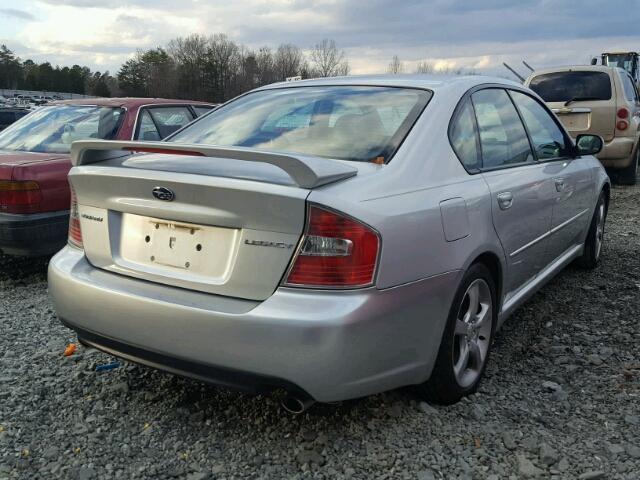 4S3BL626967218703 - 2006 SUBARU LEGACY 2.5 SILVER photo 4