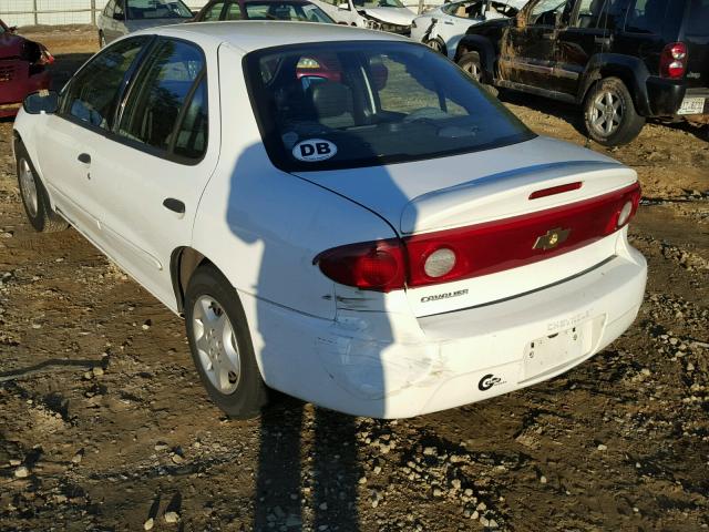 1G1JC52F357136480 - 2005 CHEVROLET CAVALIER WHITE photo 3